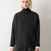Overlap Seam Detail Jumper | Charcoal