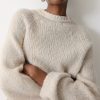 Soft Boucle Jumper | Cream