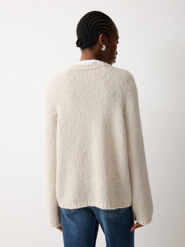 Soft Boucle Jumper | Cream
